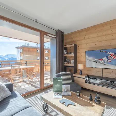 Daire De Standing 4 Pers, Vieil Alpe, Proche Centre Et Pistes, Parking Et Wifi Inclus - Fr-1-645-62 Huez
