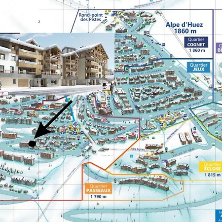 De Standing 4 Pers, Vieil Alpe, Proche Centre Et Pistes, Parking Et Wifi Inclus - Fr-1-645-62 Daire